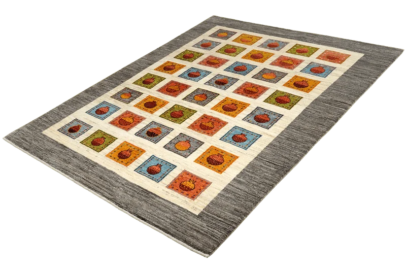 Rizbaf · Handgeknüpft – Beige, 239x170 cm