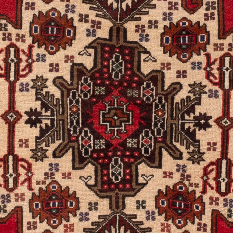 Belutsch Teppich - 90 x 140 cm - rot