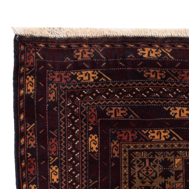 Belutsch Teppich - 90 x 140 cm - mehrfarbig