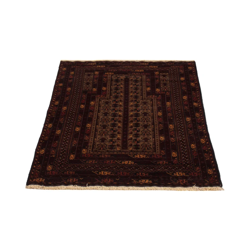 Belutsch Teppich - 90 x 140 cm - mehrfarbig