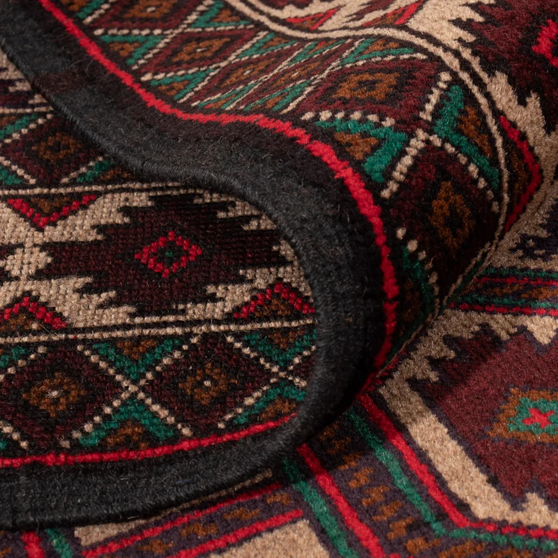 Belutsch Teppich - 90 x 140 cm - mehrfarbig