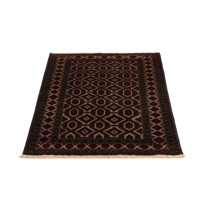 Belutsch Teppich - 90 x 140 cm - mehrfarbig