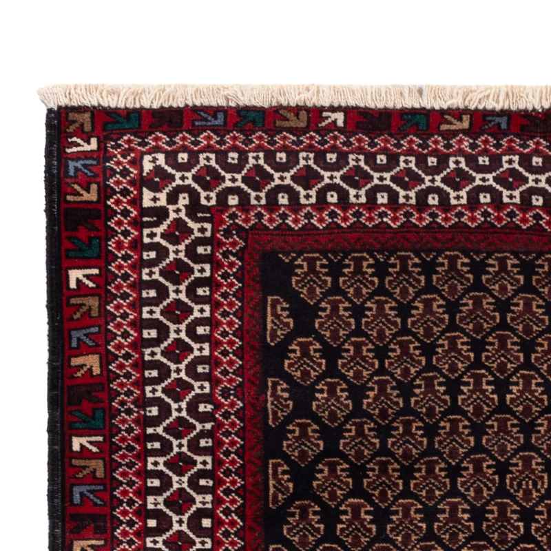 Belutsch Teppich - 90 x 140 cm - mehrfarbig