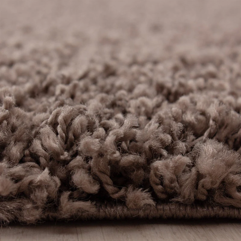 Hochflor Teppich - Life Taupe