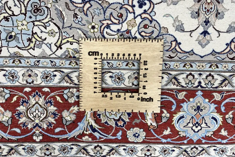 Isfahan · Handgeknüpft – Beige, 202x132 cm