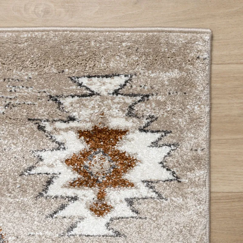 Berberteppich - Blend Aztec Beige