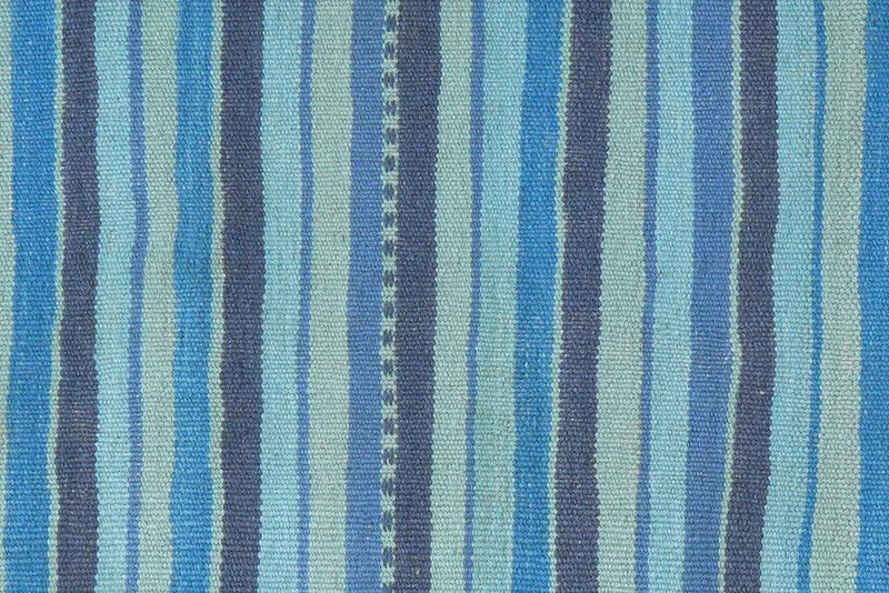 Kelim Gashgai · Handgewebt – Blau, 196x60 cm
