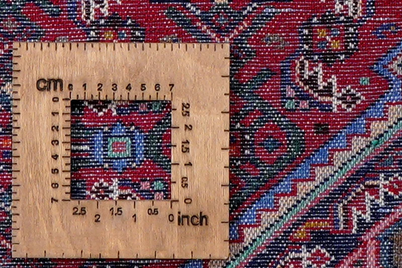 Assadabad · Handgeknüpft – Rot, 197x125 cm