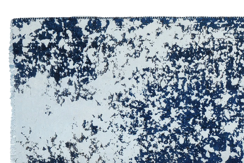 Vintage · Handgeknüpft – Blau, 240x119 cm