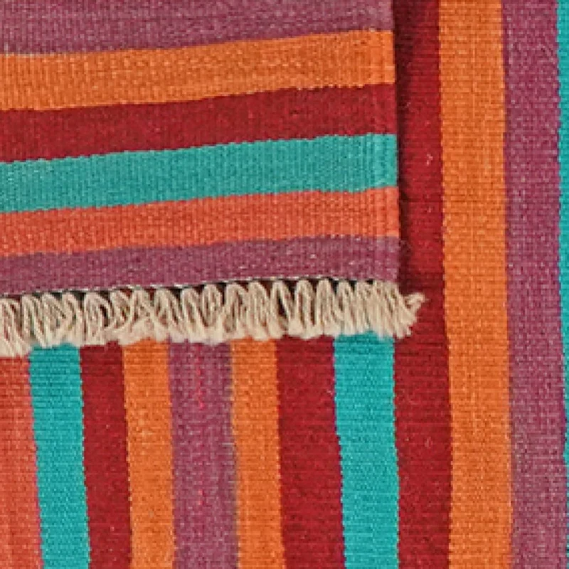 Kelim Gashgai · Handgewebt – Bunt, 188x62 cm
