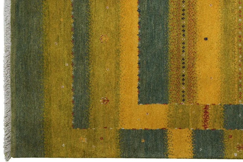 Rizbaf · Handgeknüpft – Grün, 199x155 cm