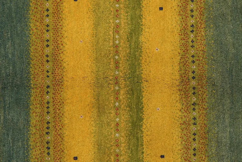 Rizbaf · Handgeknüpft – Grün, 199x155 cm