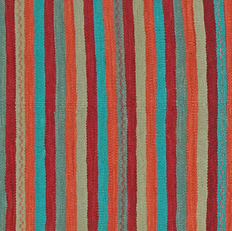 Kelim Gashgai · Handgewebt – Bunt, 195x63 cm