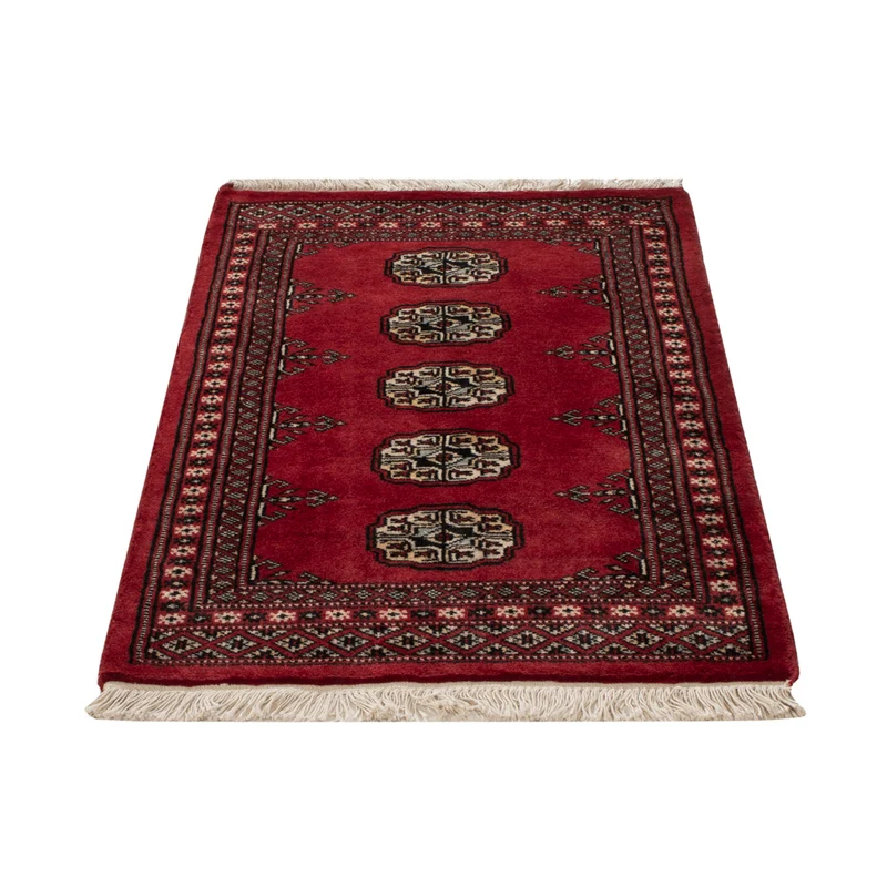 Pakistan Teppich 62x95cm - Orientteppich - rot