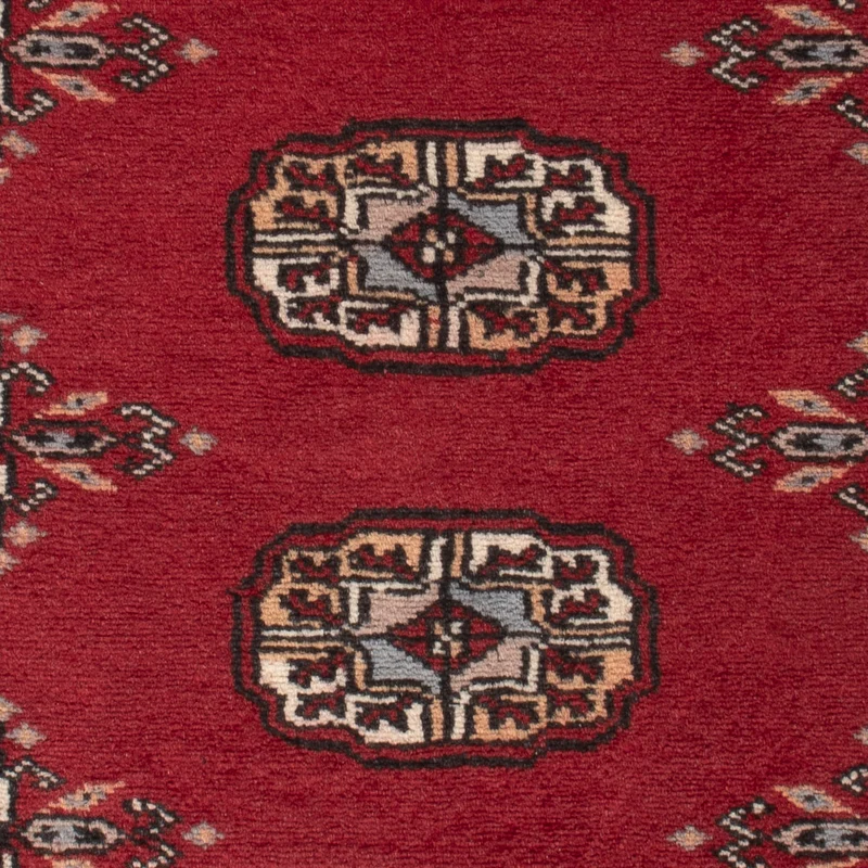 Pakistan Teppich 62x83cm - Orientteppich - rot