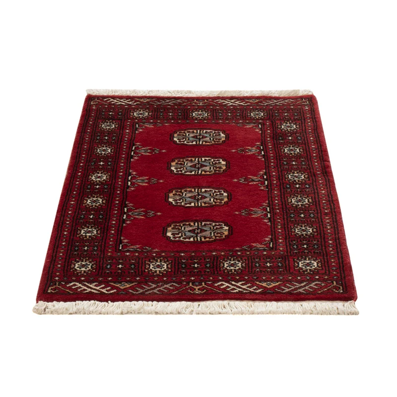 Pakistan Teppich 62x83cm - Orientteppich - rot