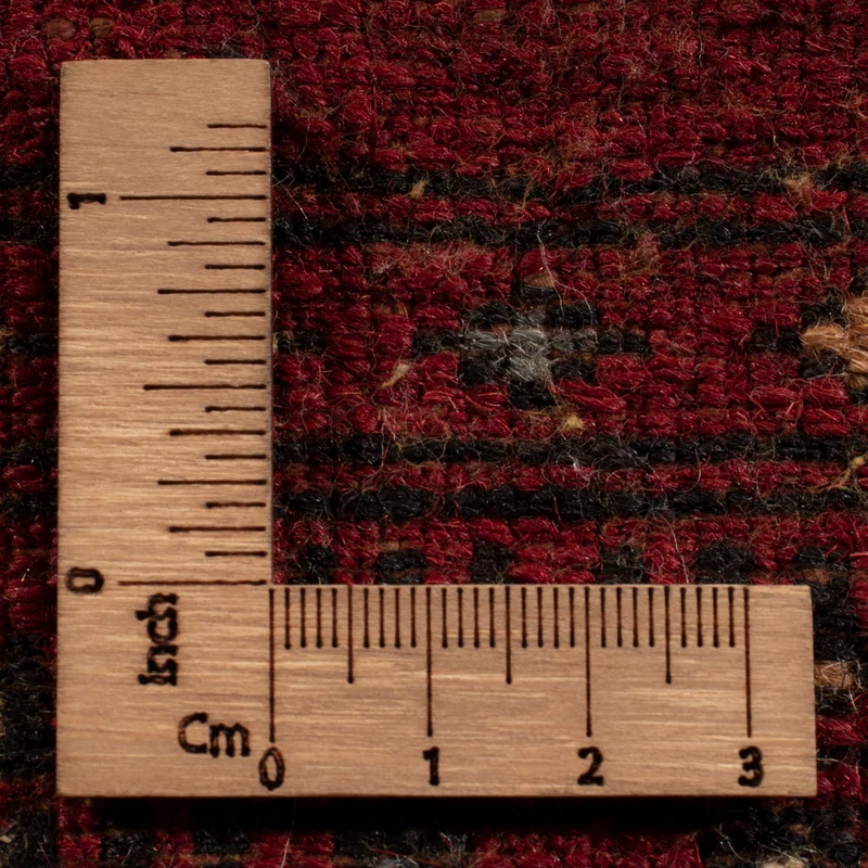 Pakistan Teppich 62x83cm - Orientteppich - rot