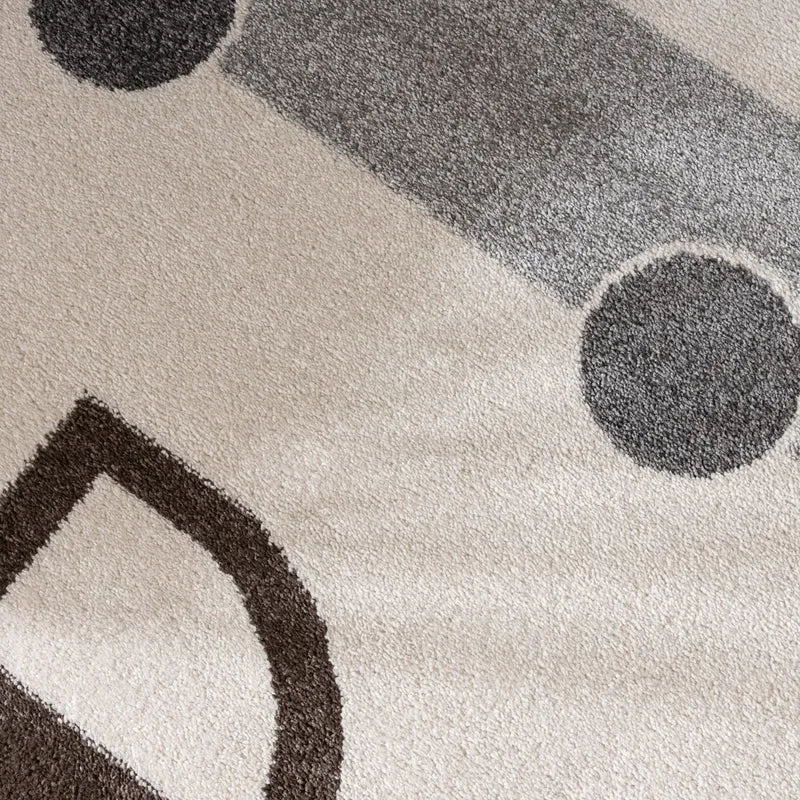 Teppich Kinderzimmer - Bowie Auto Creme
