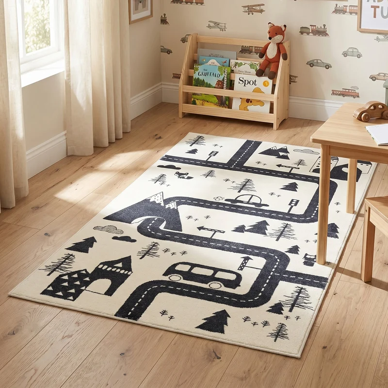 Spielteppich Auto - Dex Trail Schwarz