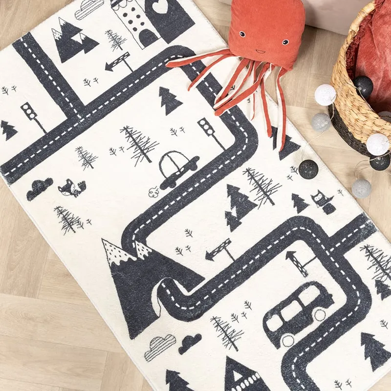 Spielteppich Auto - Dex Trail Schwarz