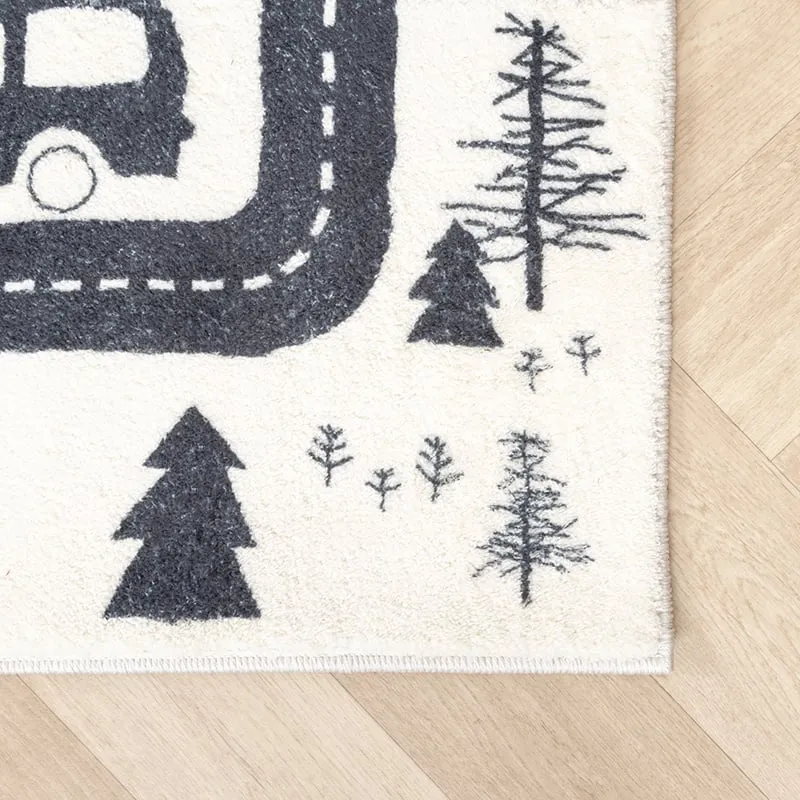 Spielteppich Auto - Dex Trail Schwarz