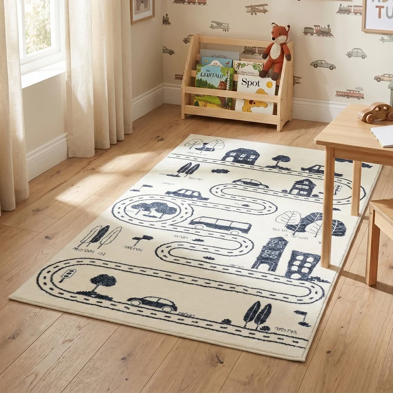 Spielteppich Auto - Dex Lane Schwarz