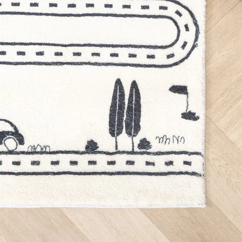 Spielteppich Auto - Dex Lane Schwarz