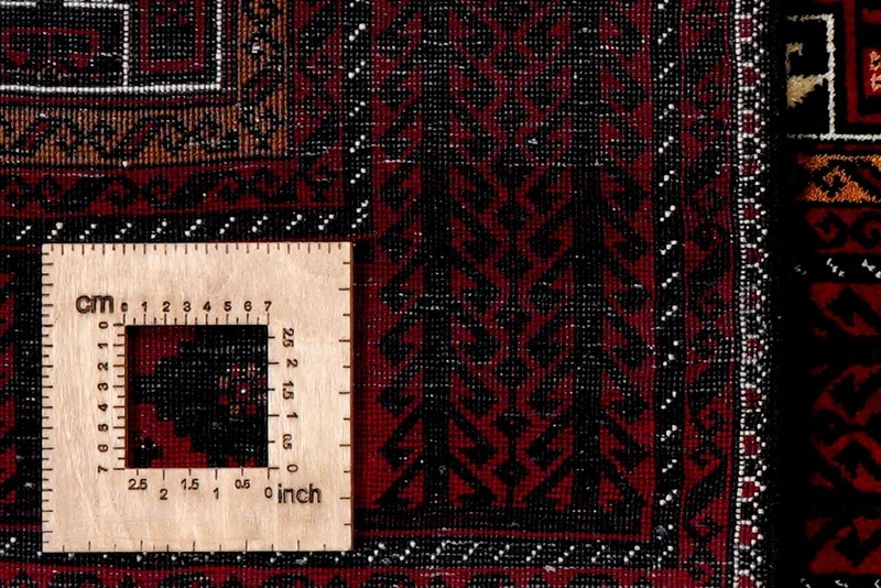 Belutch · Handgeknüpft – Schwarz, 225x107 cm