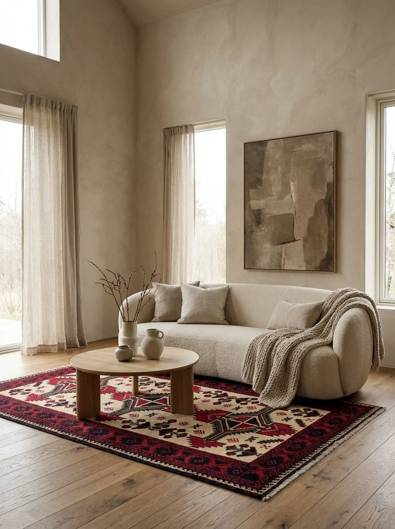 Belutch · Handgeknüpft – Beige, 185x109 cm