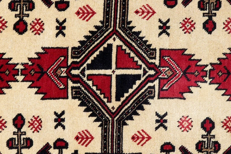 Belutch · Handgeknüpft – Beige, 185x109 cm