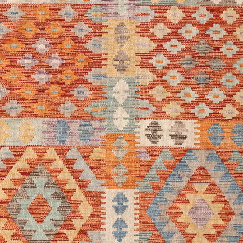 Kelim Maimene Teppich 170x239cm - bunt