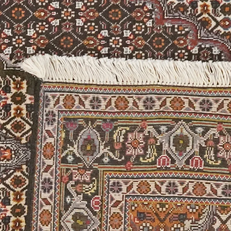 Tabriz 40 Raj · Handgeknüpft – Schwarz, 157x103 cm