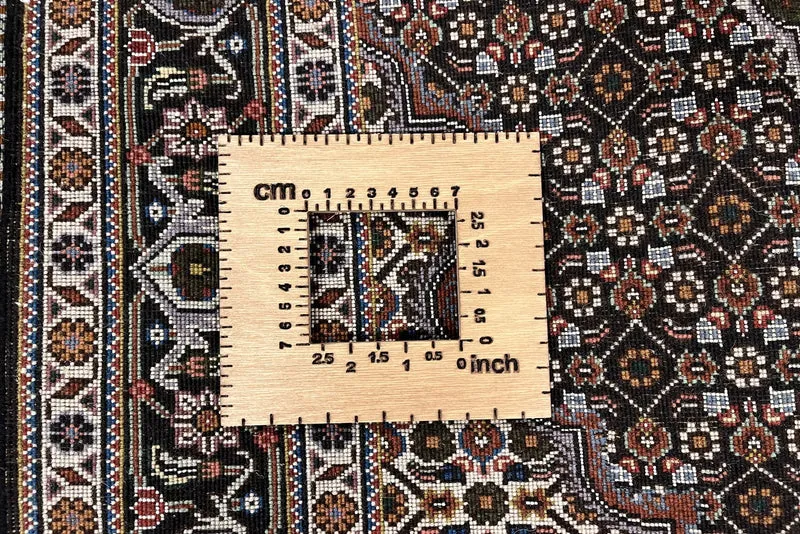 Tabriz 40 Raj · Handgeknüpft – Schwarz, 157x103 cm
