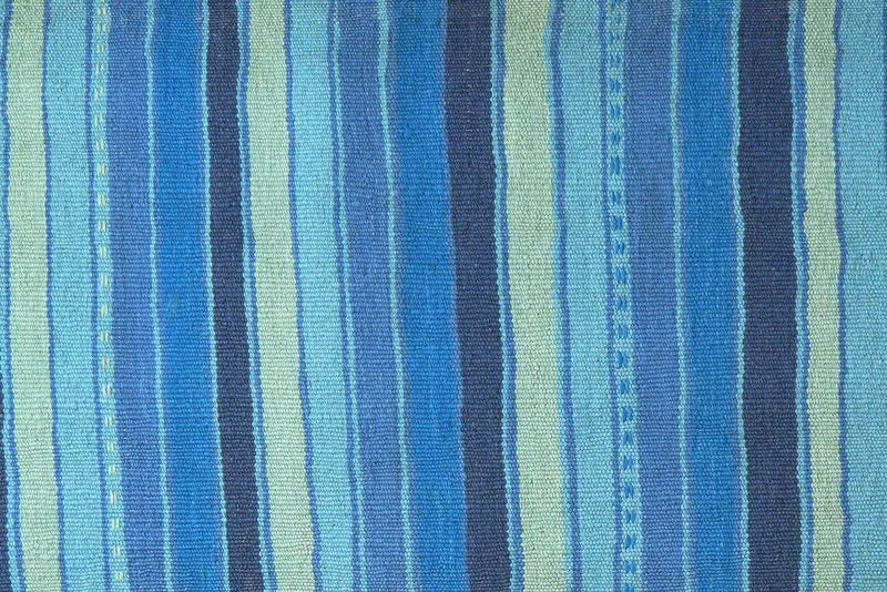 Kelim Gashgai · Handgewebt – Blau, 199x66 cm