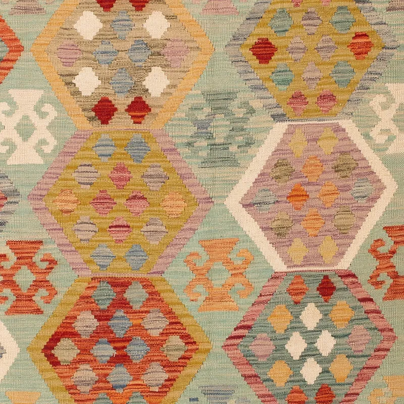 Kelim Maimene Teppich 170x248cm - bunt