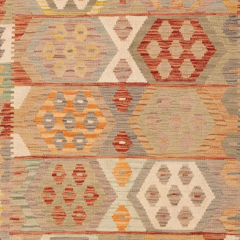 Kelim Maimene Teppich 169x251cm - bunt
