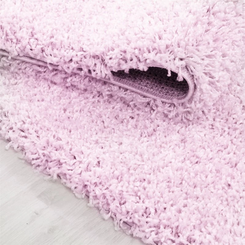Hochflor Teppich - Life Rosa