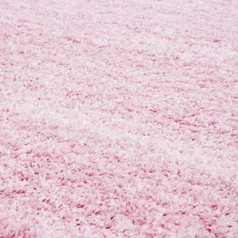 Hochflor Teppich - Life Rosa