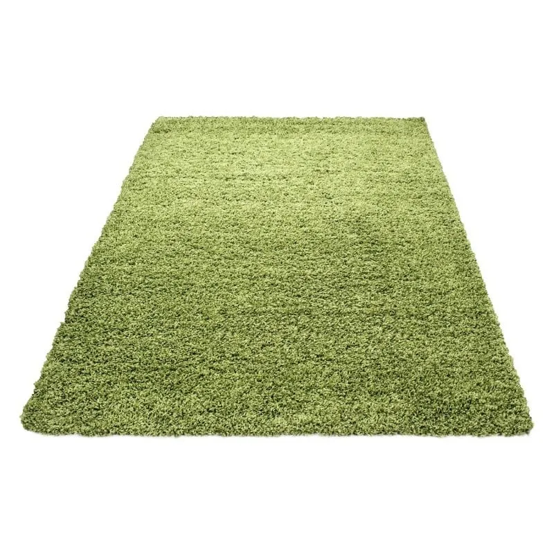 Hochflor Teppich - Life Grün
