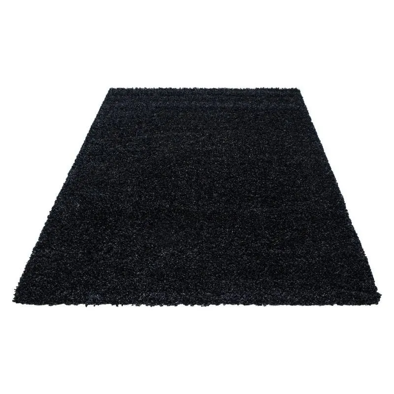 Hochflor Teppich - Life Anthrazit