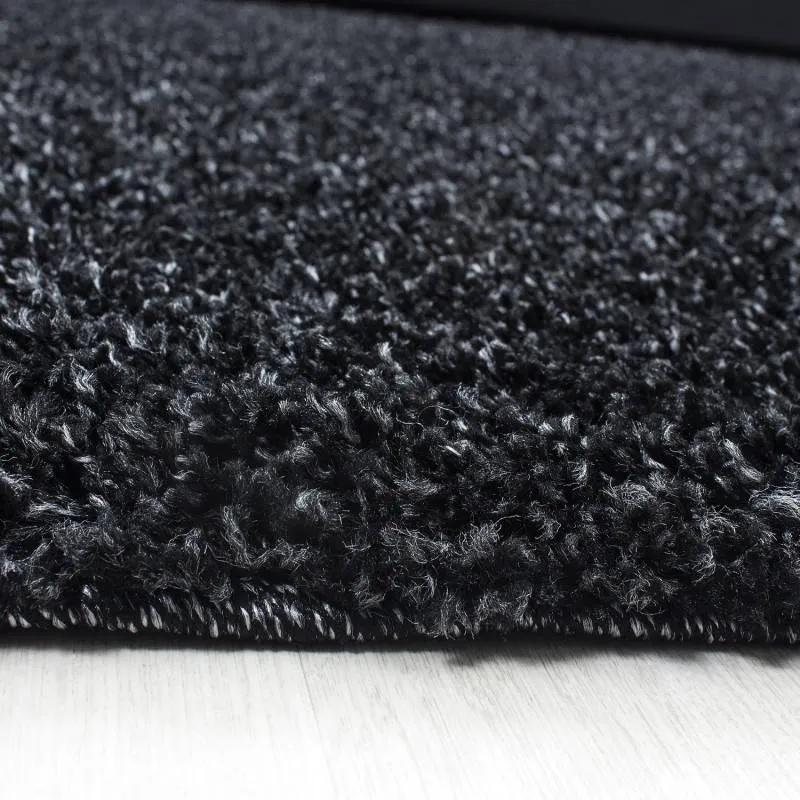 Hochflor Teppich - Life Anthrazit