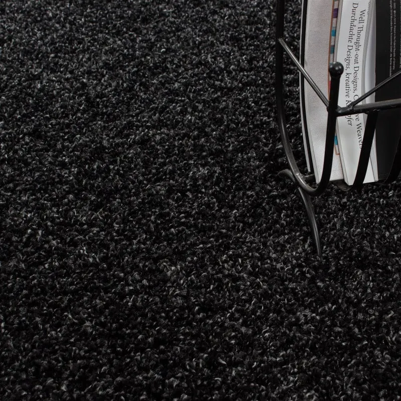 Hochflor Teppich - Life Anthrazit