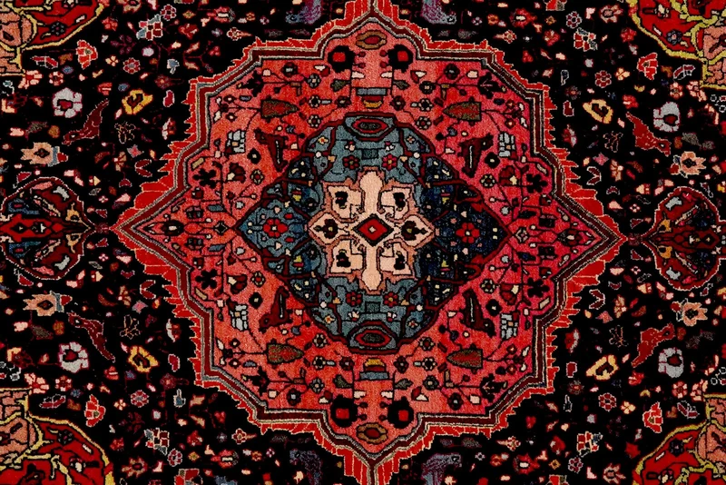 Bidjar · Handgeknüpft – Blau, 159x113 cm