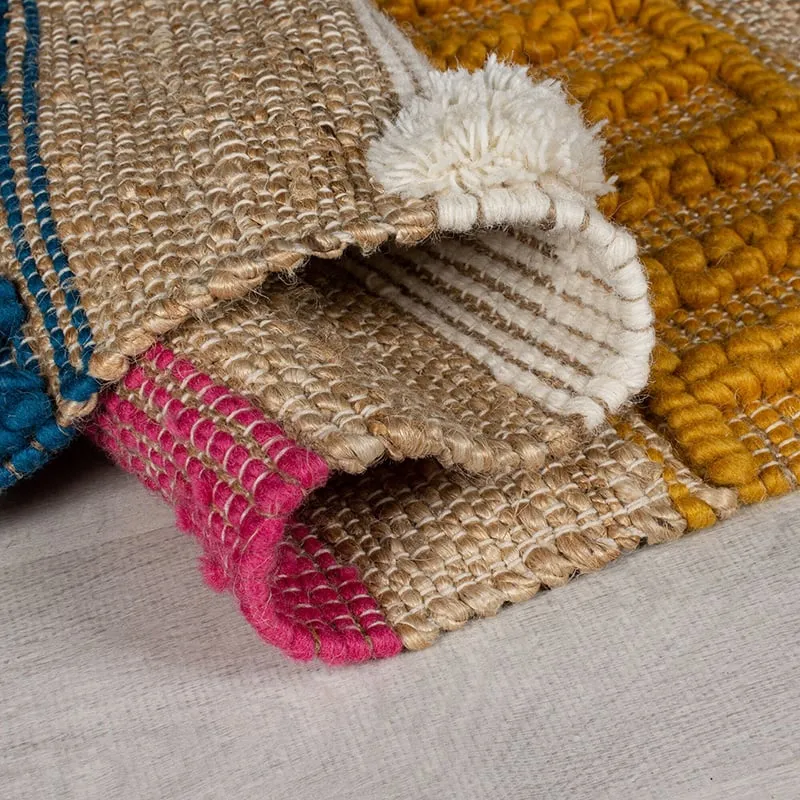 Jute Teppich - Jubio Medina Bunt
