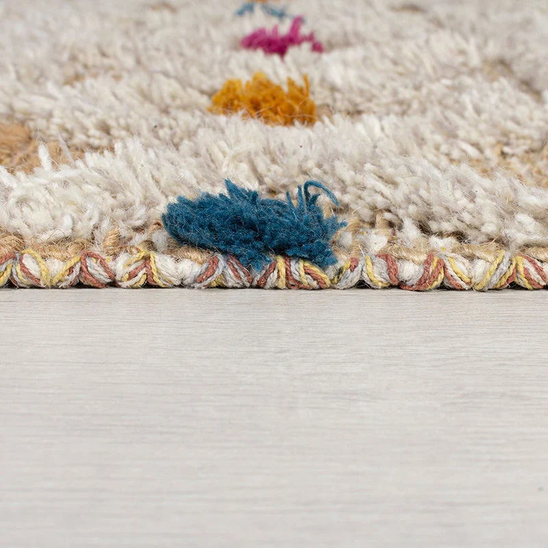 Jute Teppich - Jubio Kahima Bunt