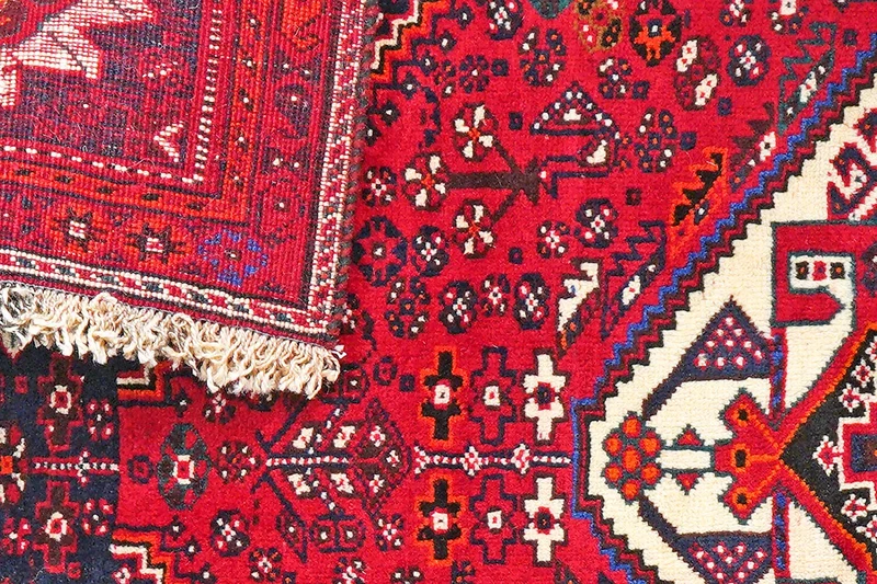 Gashgai · Handgeknüpft – Rot, 161x112 cm