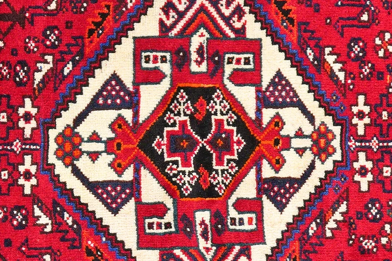 Gashgai · Handgeknüpft – Rot, 161x112 cm
