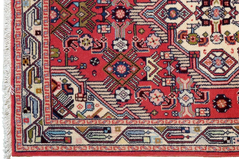 Assadabad · Handgeknüpft – Rot, 290x89 cm