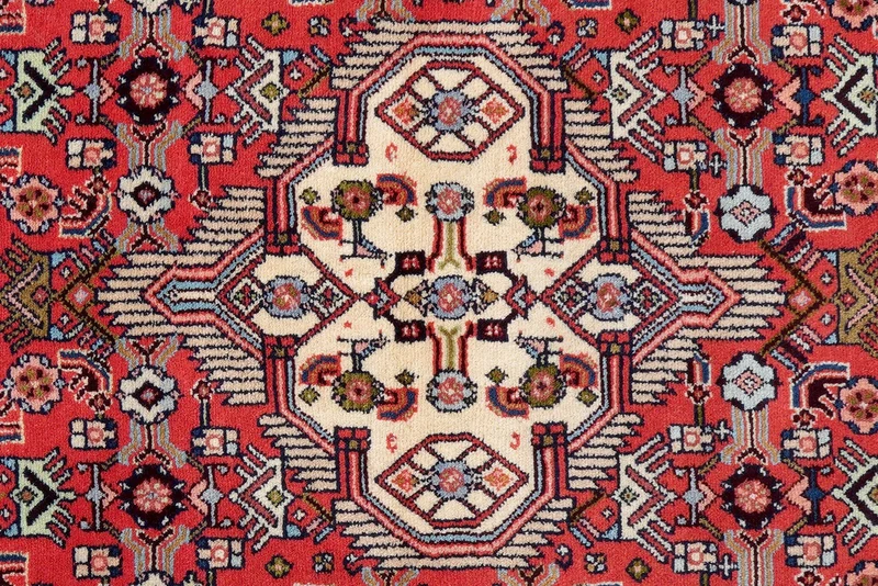 Assadabad · Handgeknüpft – Rot, 290x89 cm