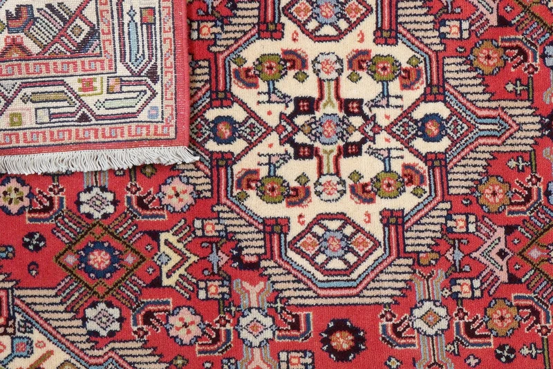 Assadabad · Handgeknüpft – Rot, 290x89 cm
